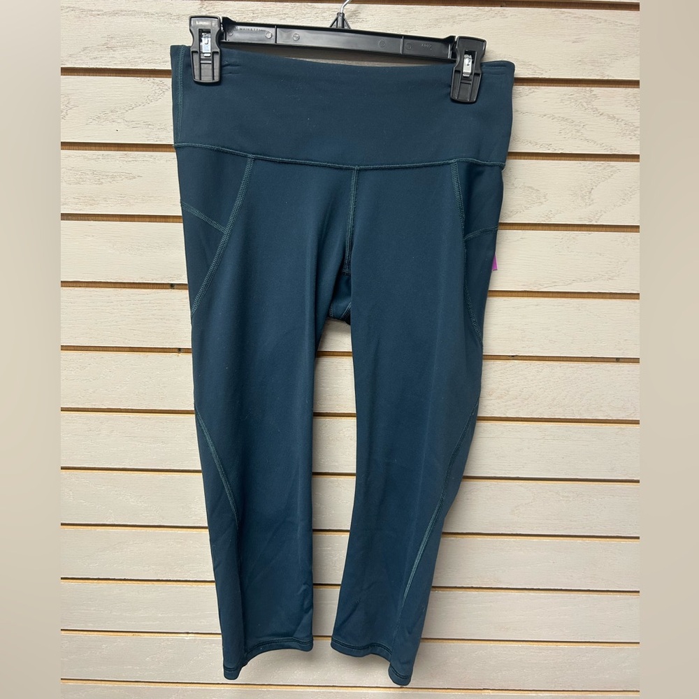Athleta Deep Teal High-Rise Performance Leggings
